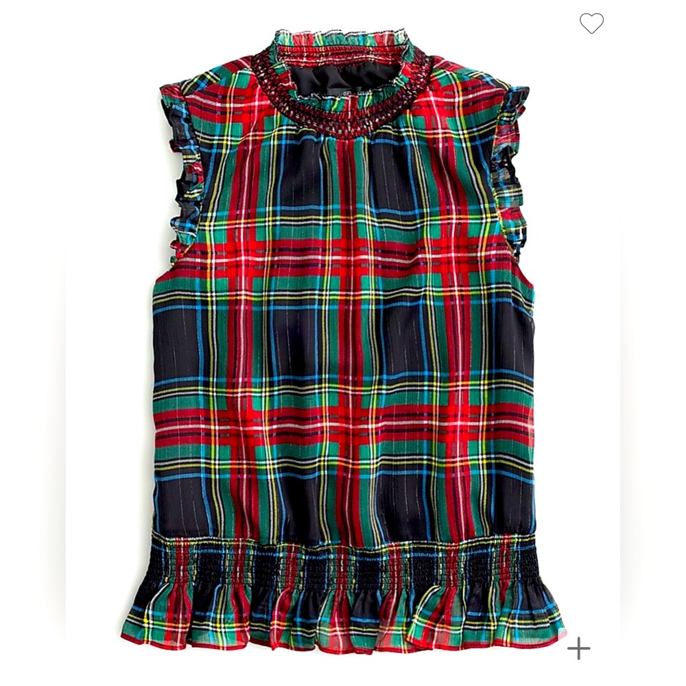 NWOT J. Crew “Sleeveless Mockneck Top”